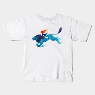 Lion Rider Kids T-Shirt